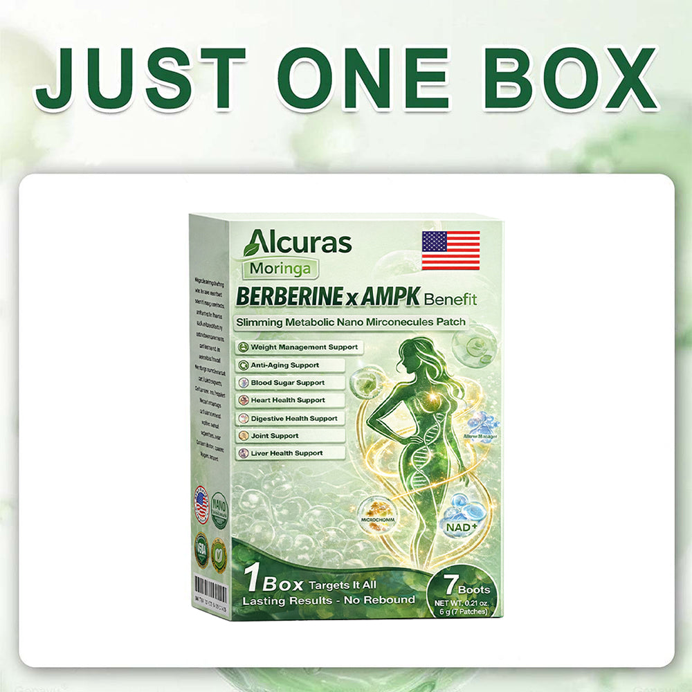 ๐ฑAlcurasโข Moringa ร Berberine ร AMPK 8-Benefit Slimming & Metabolic Nano Microneedle Patch ๐บ๐ธ Just once a day ยท Visible changes in 7 days โ
For obesity, loose skin, diabetes, sleep apnea, joint issues, and more