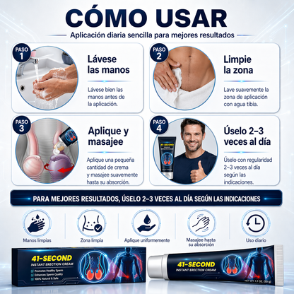 Alcuras® Crema de Erección Instantánea en 41 Segundos — La vía rápida hacia una erección más firme y duradera