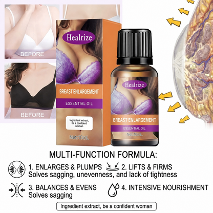 💖 Healrize® Natural Breast Enhancement Serum - Creates a firm and full bust shape Feel More Confident with a Fuller-Looking Bust,You can too.