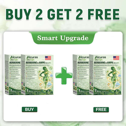 🌱Alcuras™ Moringa × Berberine × AMPK 8-Benefit Slimming & Metabolic Nano Microneedle Patch 🇺🇸  Just once a day · Visible changes in 7 days  ✅ For obesity, loose skin, diabetes, sleep apnea, joint issues, and more